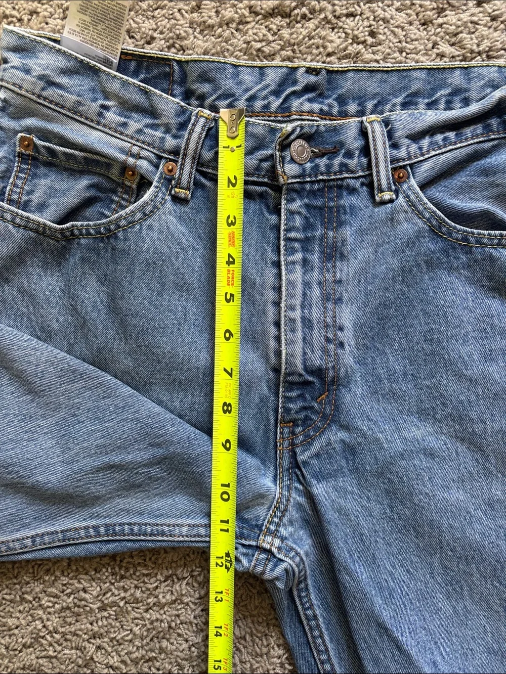Levi's Vintage 550 Light Blue Men's Straight Leg Jeans